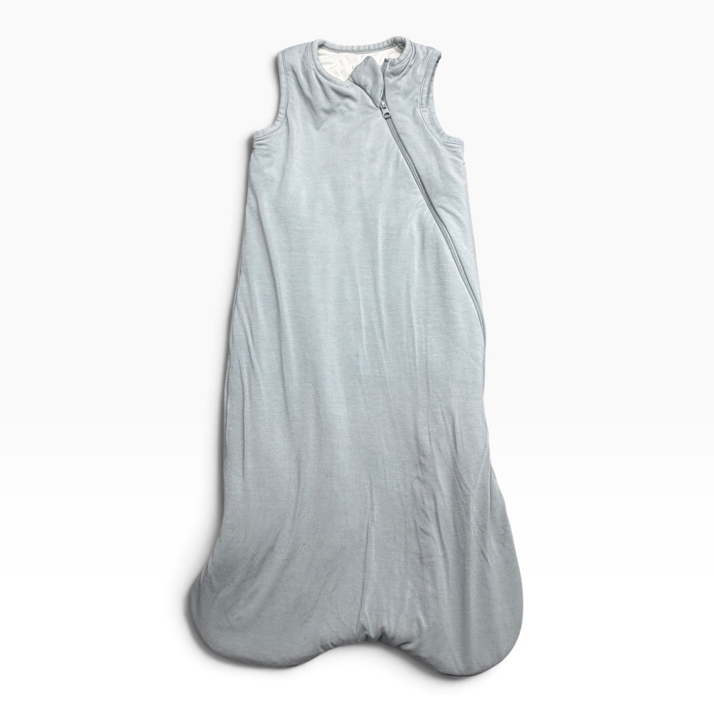 Quince Baby Sleep Sack Light Blue Quilted Wearable Blanket Size S Sleeveless